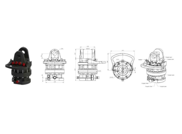 Graifer UtilMAX POM 5/1000 P de vanzare