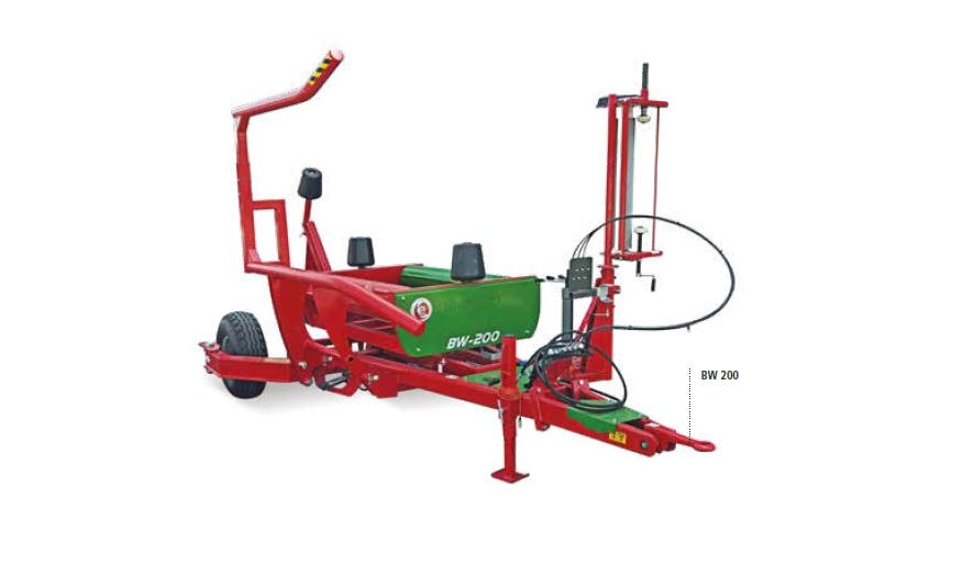 Infoliator de baloti  Infoliator tractat cu autoincarcare BW 200