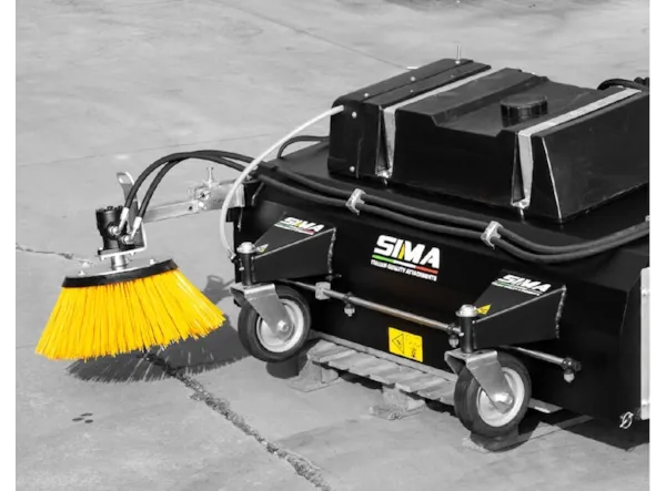 Perie SIMA SPZ15 i - Perie industriala cu colector cu deschidere hidraulica  de vanzare