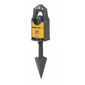 Despicator de lemne MALAGUTI V8 + Cap despicator conic -- Excavator 10 - 15 t. -- de vanzare
