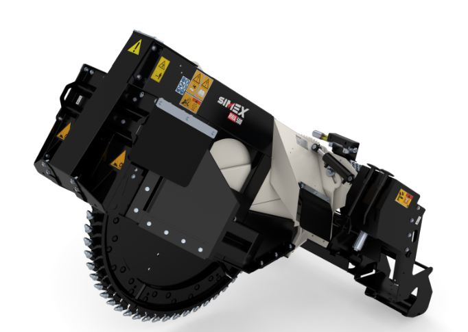 Trencher Disc RWA 500 - cu inclinare - miniincarcator 3,2 - 6 t