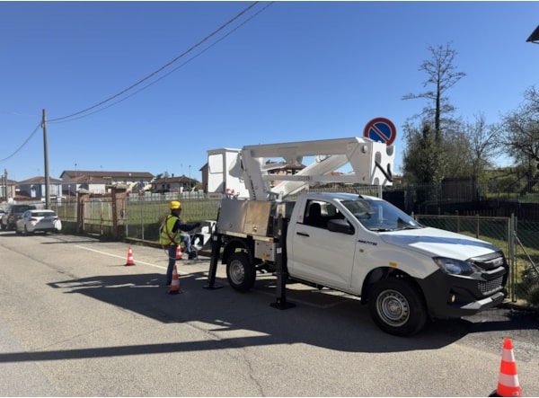 Nacela Autosasiu Multitel MXE 130 Autosasiu ISUZU 4X4  de vanzare