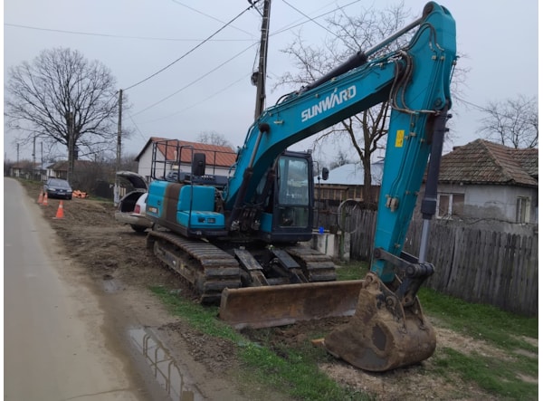 Excavator senile SUNWARD SWE 155 F - Stage V Lama Buldozer DISPONIBIL INCHIRIERE de vanzare