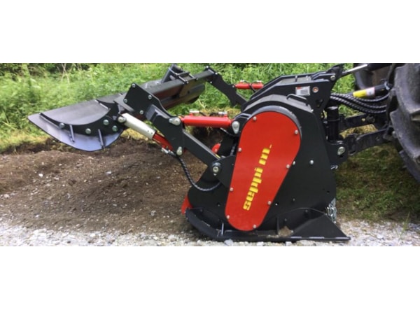 Freza pamant UtilMAX SEPPI MIDIPIERE 125 - tractor 80 - 130 Cp (pt. sol pietros) de vanzare