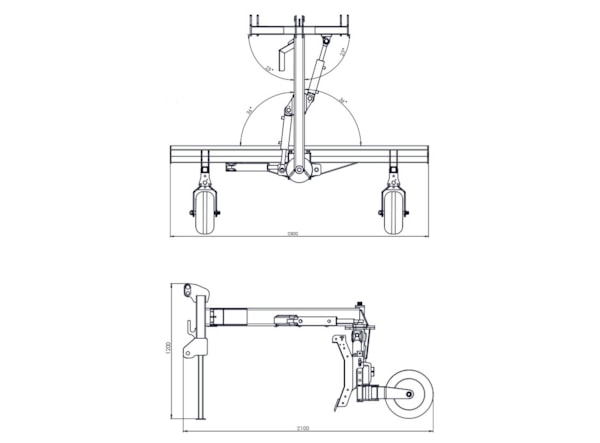  Moderntech ZGT-250 -- Tractor min. 50 Cp.-- de vanzare