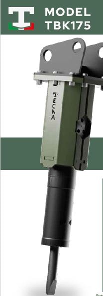 Picon / Ciocan hidraulic TBK 175 H -- miniexcavator 1,8 - 3,0 t. --