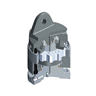 Graifer Idrobenne Grafer manipulare grinzi si traverse PFS - 55/TP + rotator hidarulic de vanzare